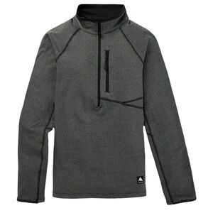 Burton Stockrun Grid Half-Zip Technical‎ Fleece Size XXS Womens NWT